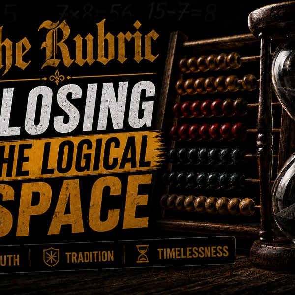 The Rubric — Closing the Logical Space